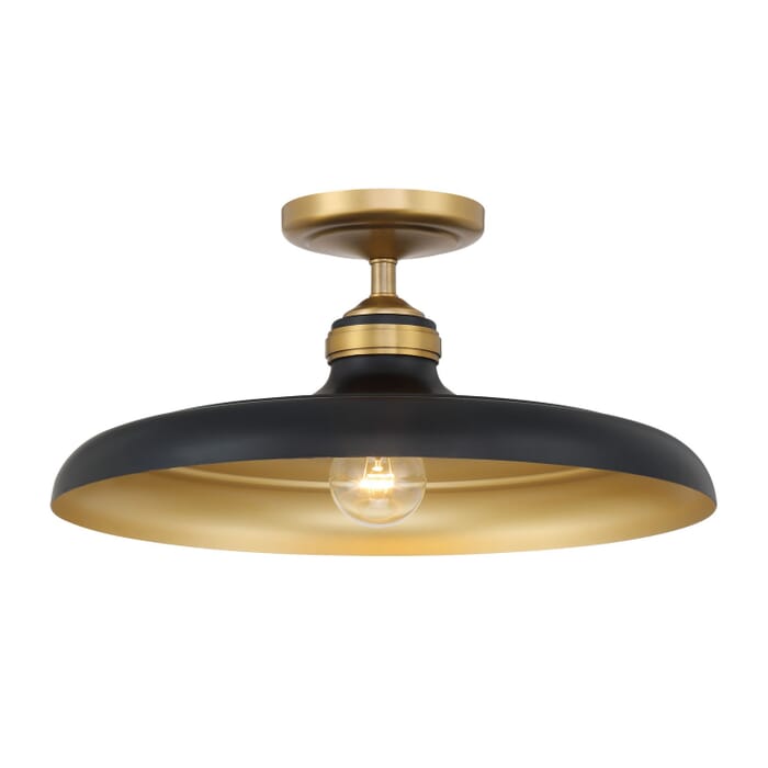 One Light Semi Flush Mount One Light Semi Flush Mount