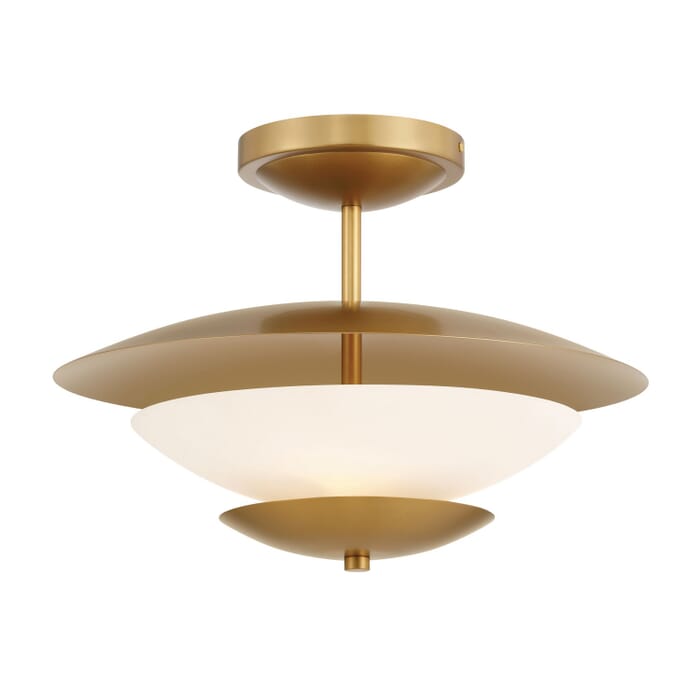 Three Light Semi Flush Mount Three Light Semi Flush Mount