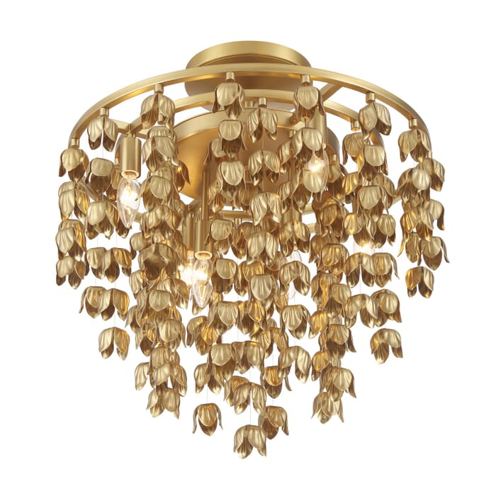 Six Light Semi Flush Mount Six Light Semi Flush Mount