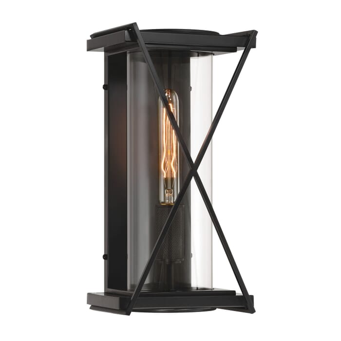 One Light Outdoor Wall Sconce One Light Outdoor Wall Sconce