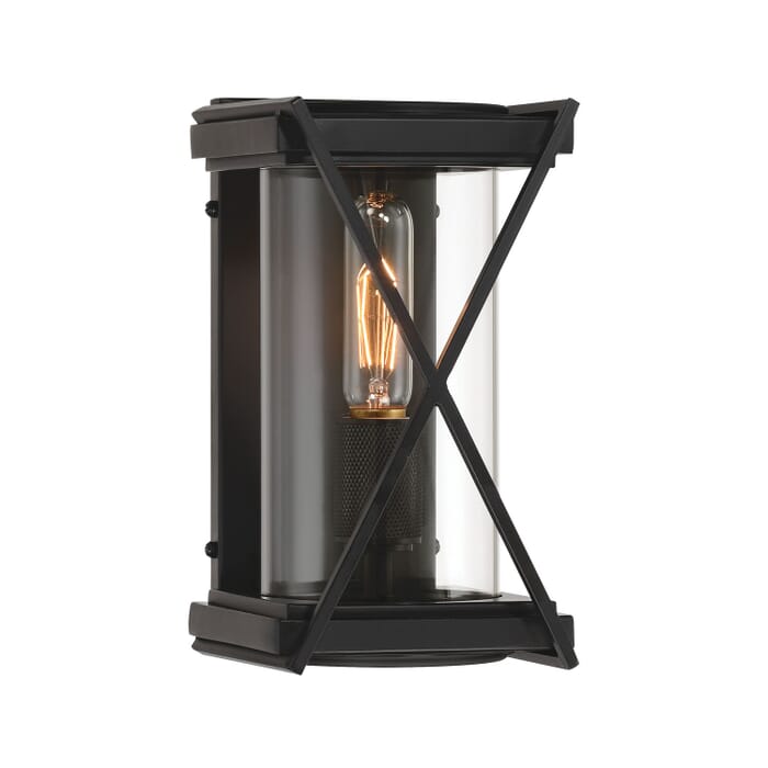 One Light Outdoor Wall Sconce One Light Outdoor Wall Sconce