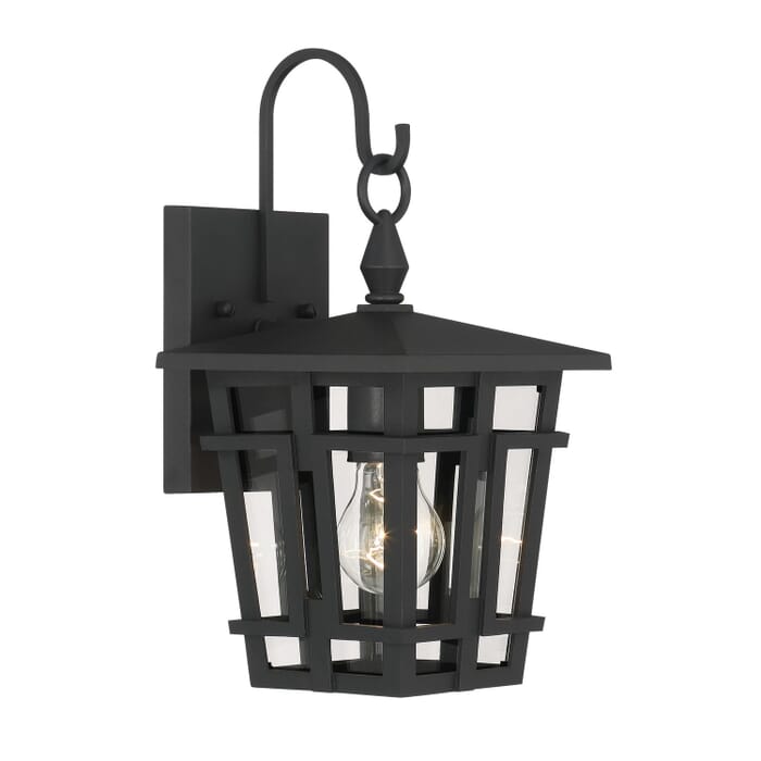 One Light Outdoor Wall Sconce One Light Outdoor Wall Sconce