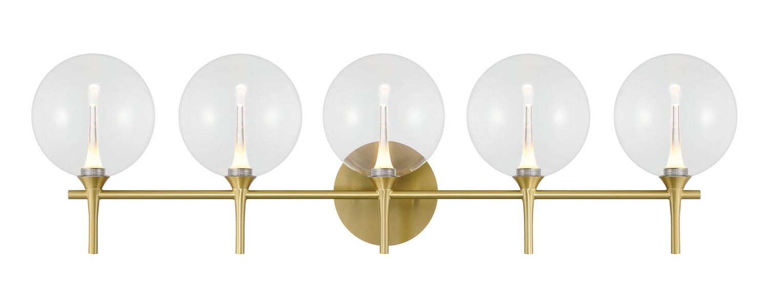 Five Light Vanity