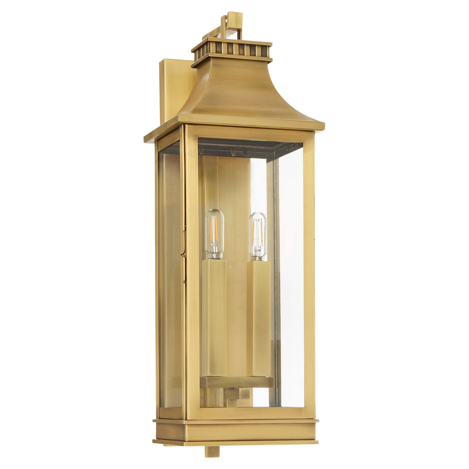 Two Light Outdoor Wall Sconce