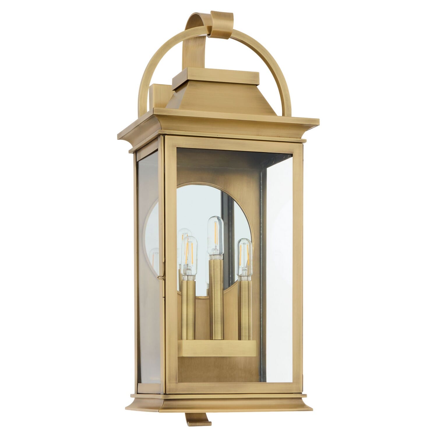 Three Light Outdoor Wall Sconce