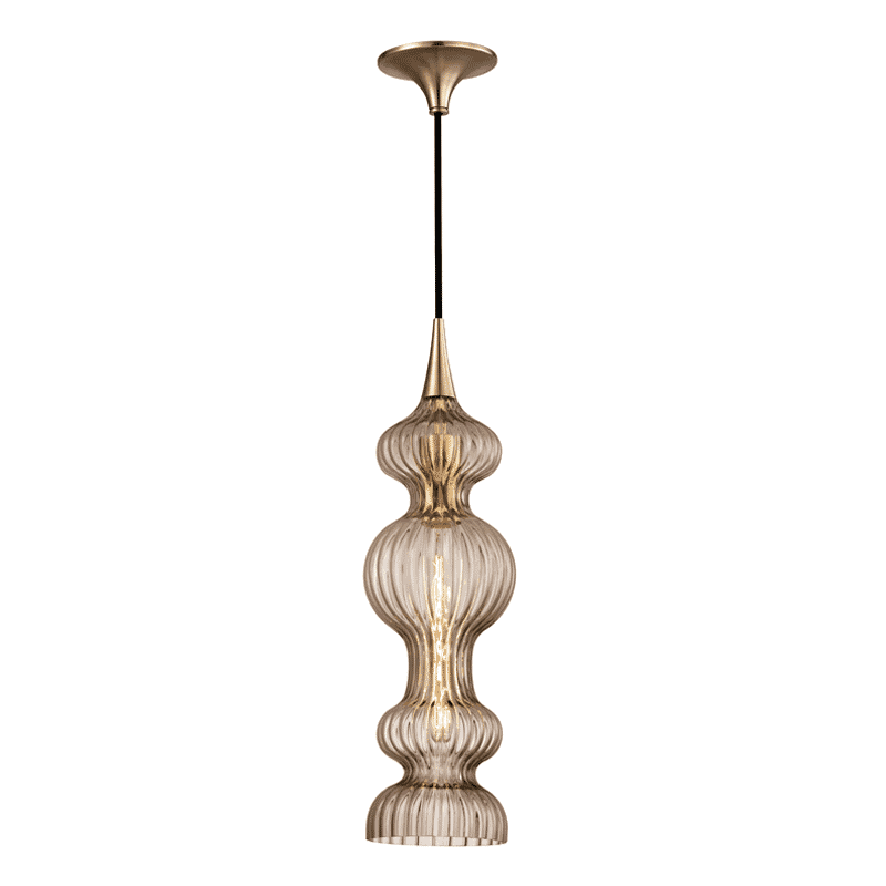 Pomfret 21" Pendant Light in Aged Brass