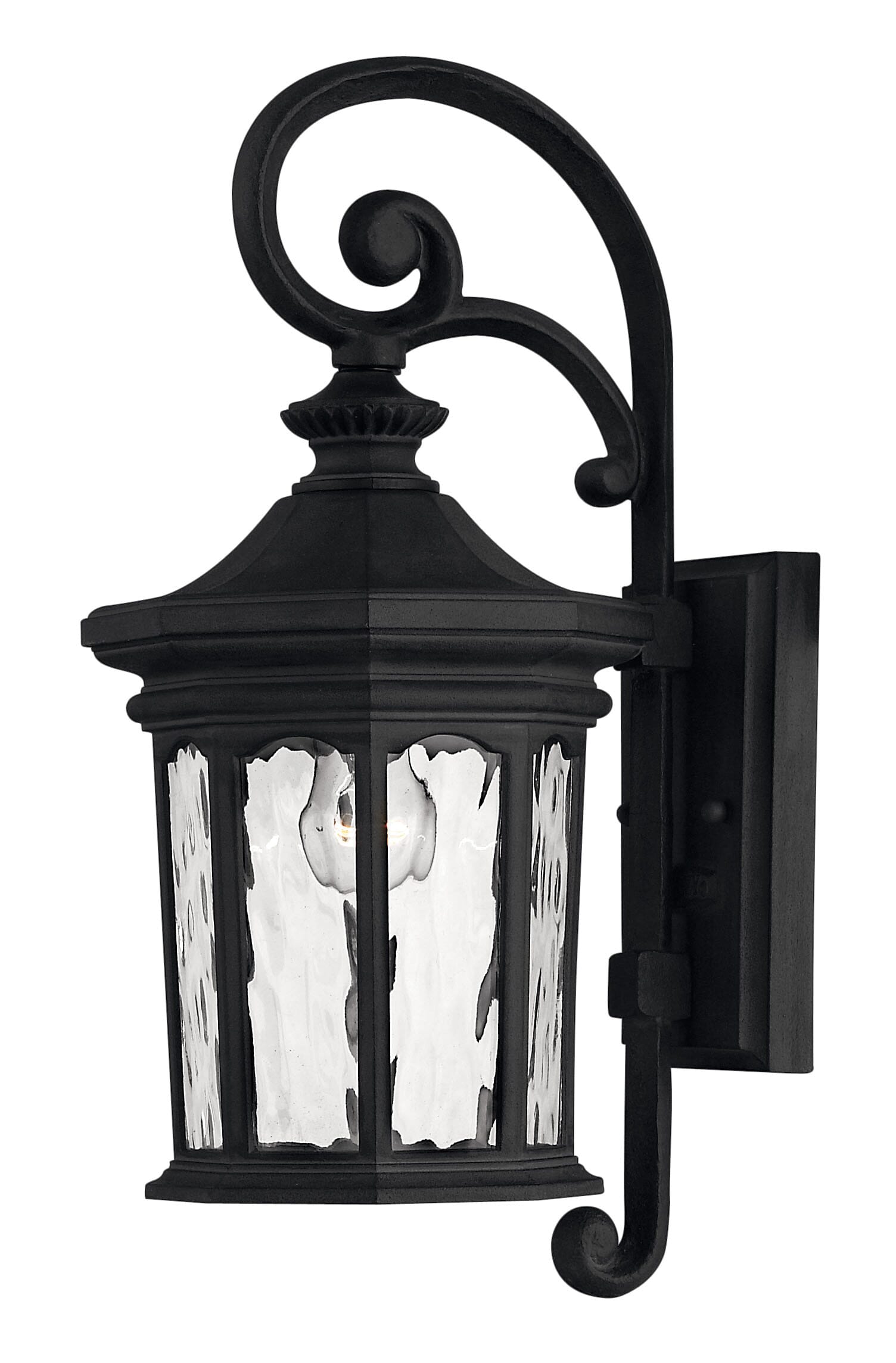 Museum Black LED Wall Mount from the Raley Collection