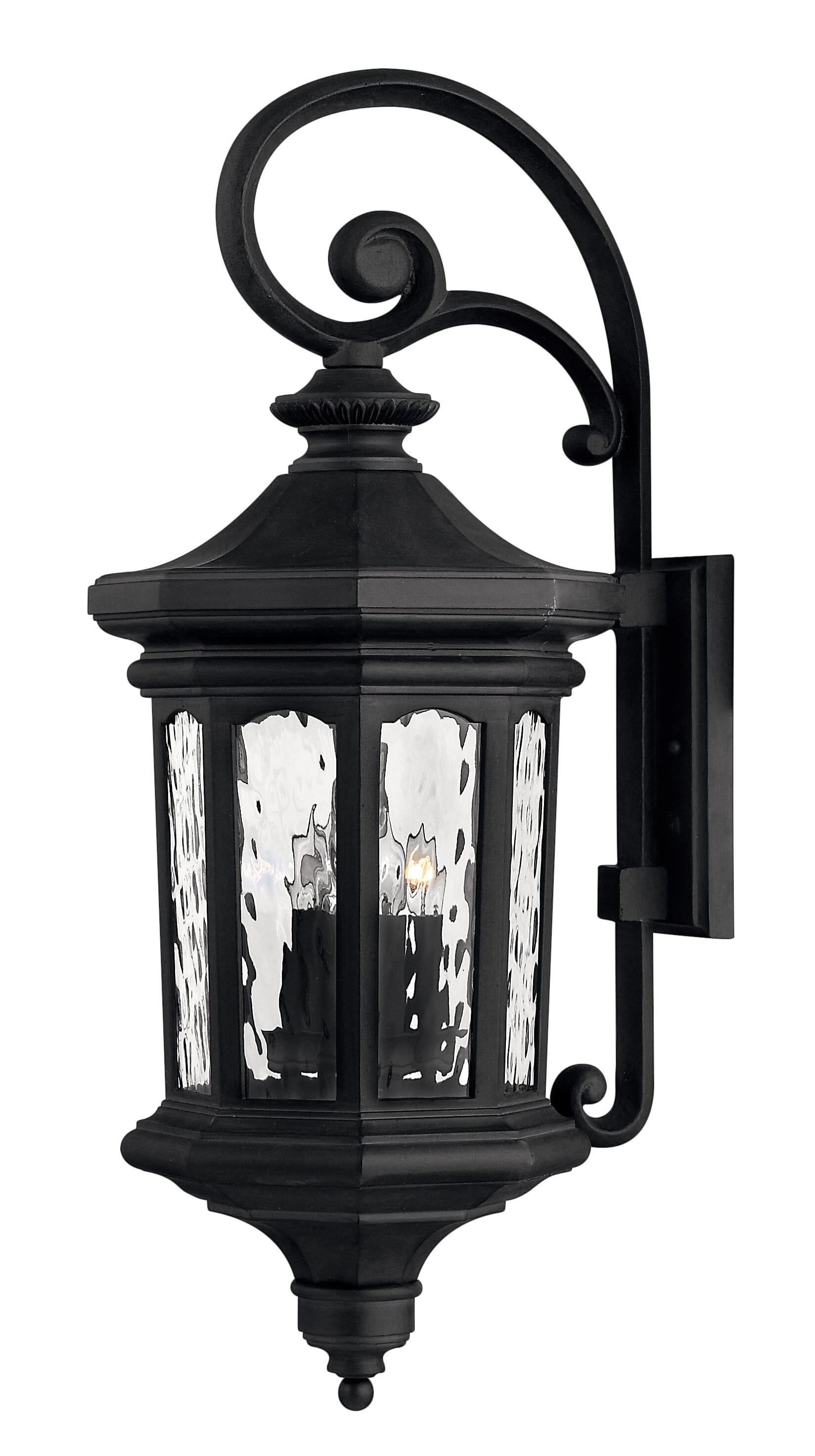 Museum Black LED Wall Mount from the Raley Collection