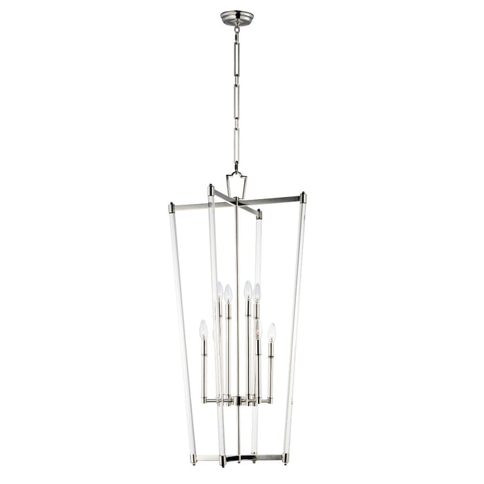 Maxim Lucent Multi-Light Pendant in Polished Nickel Maxim Lucent Multi-Light Pendant in Polished Nickel