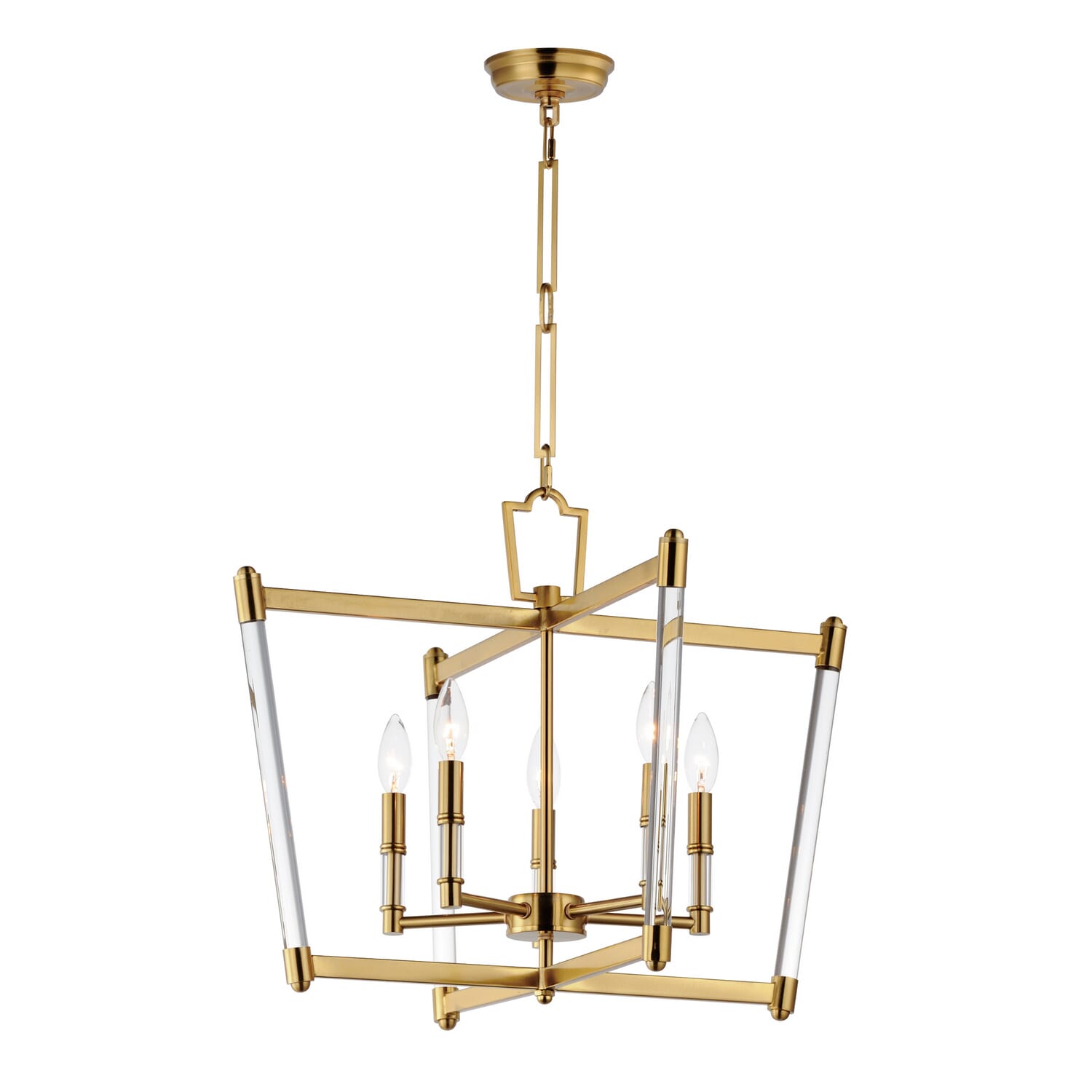 Lucent 5-Light Chandelier in Heritage