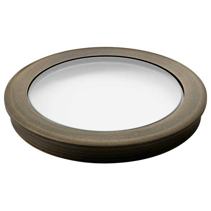 Kichler Lighting Uni-Sleeve Flat Glass Accessory in Centennial Brass Kichler Lighting Uni-Sleeve Flat Glass Accessory in Centennial Brass