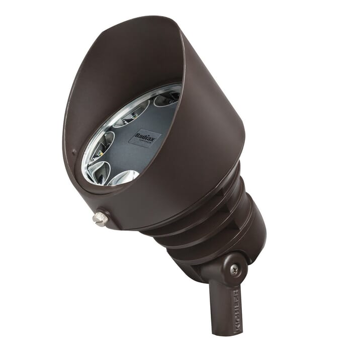 Kichler Lighting Landscape 8-Light LED 29W 60 Deg 3000K Accent in Bronzed Brass Kichler Lighting Landscape 8-Light LED 29W 60 Deg 3000K Accent in Bronzed Brass