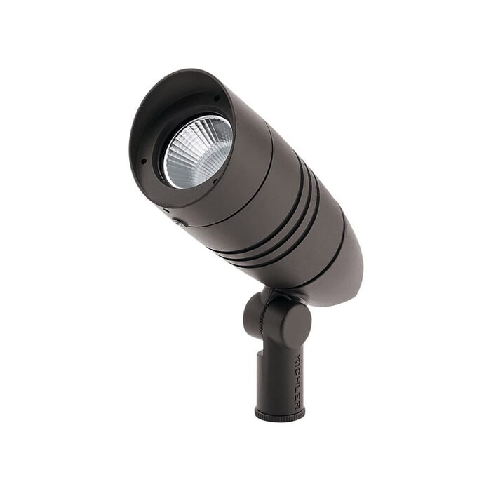 Kichler Lighting Landscape LED 750lm 15 Deg 3000K Accent in Architectural Bronze Kichler Lighting Landscape LED 750lm 15 Deg 3000K Accent in Architectural Bronze