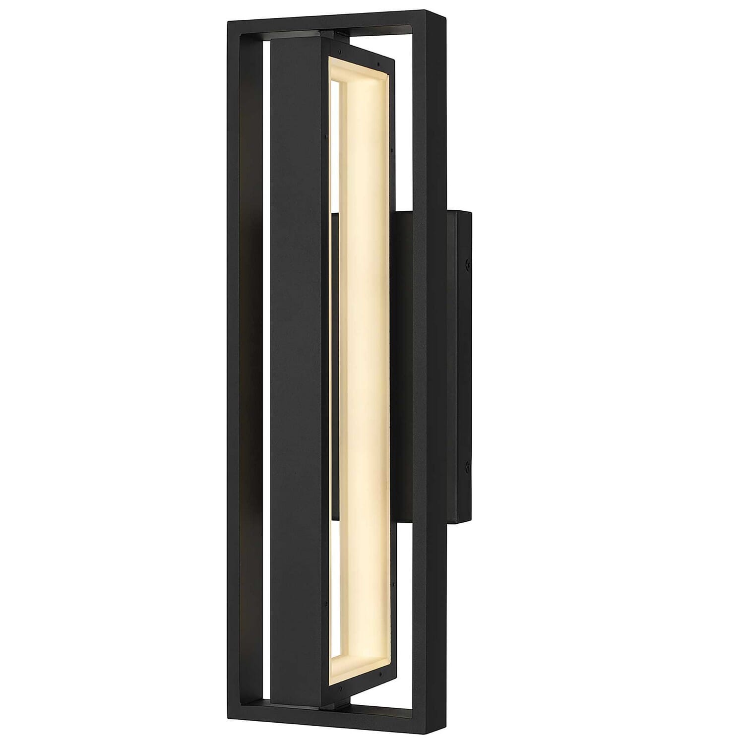 IN & OUT LED Wall Sconce in Sand Black