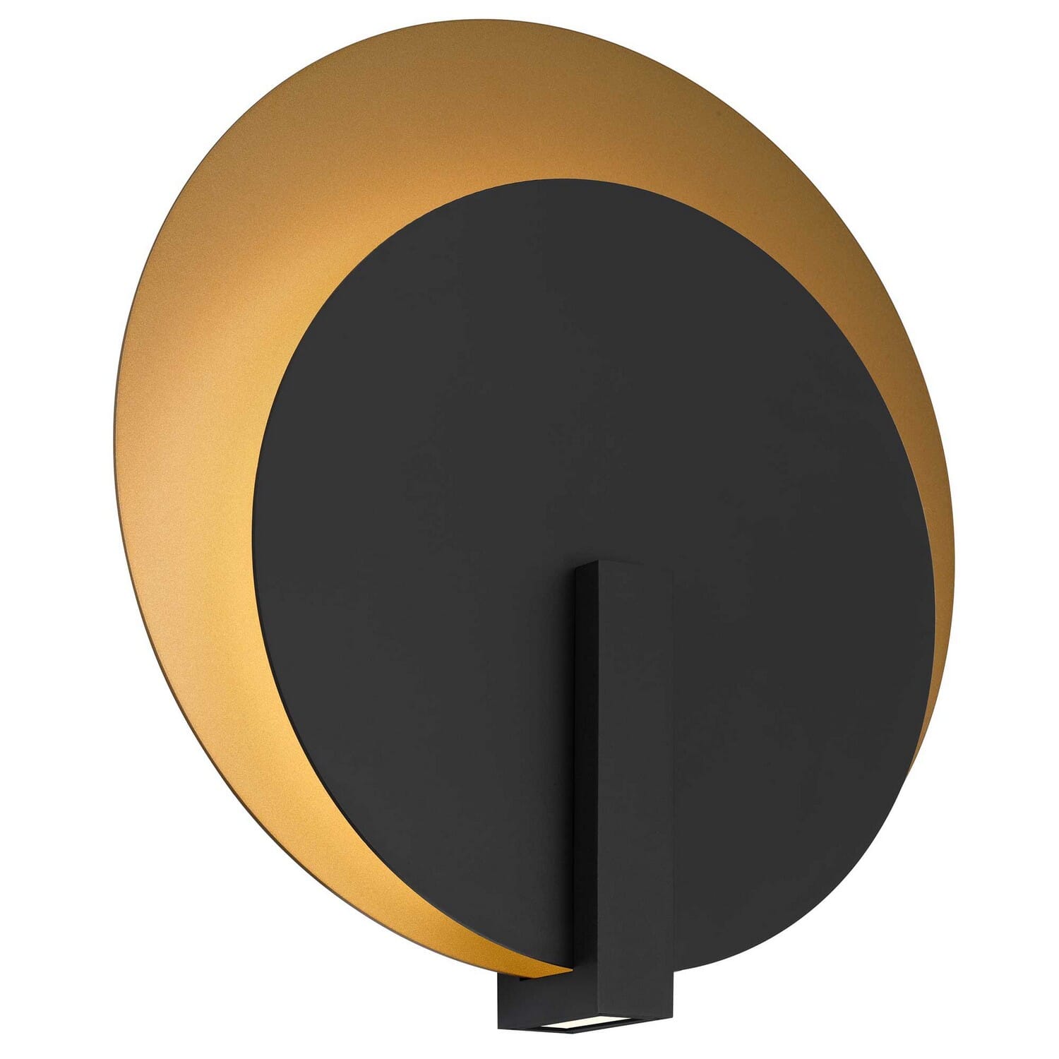 Eclipse LED Wall Sconce in Sand Black