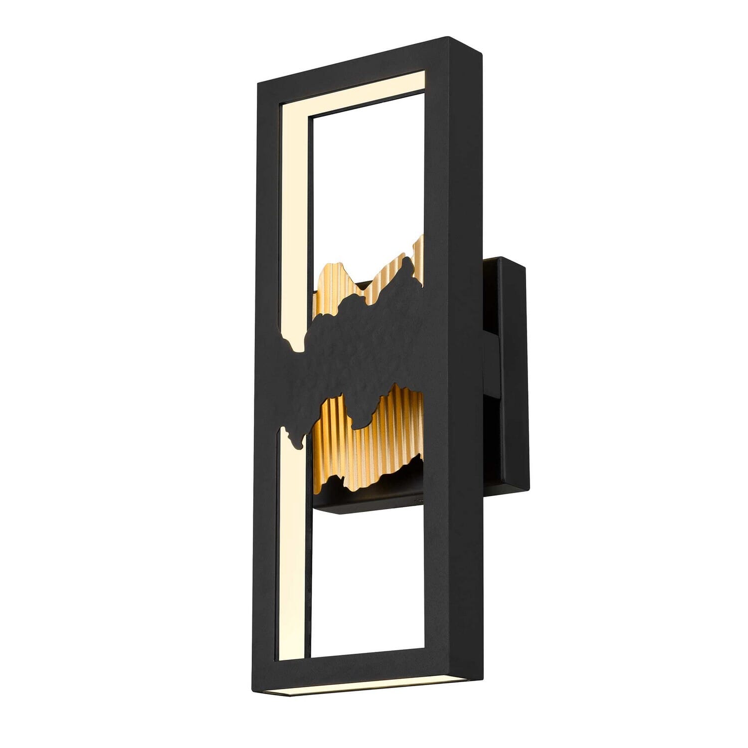 Sunrize LED Wall Sconce in Sand Black