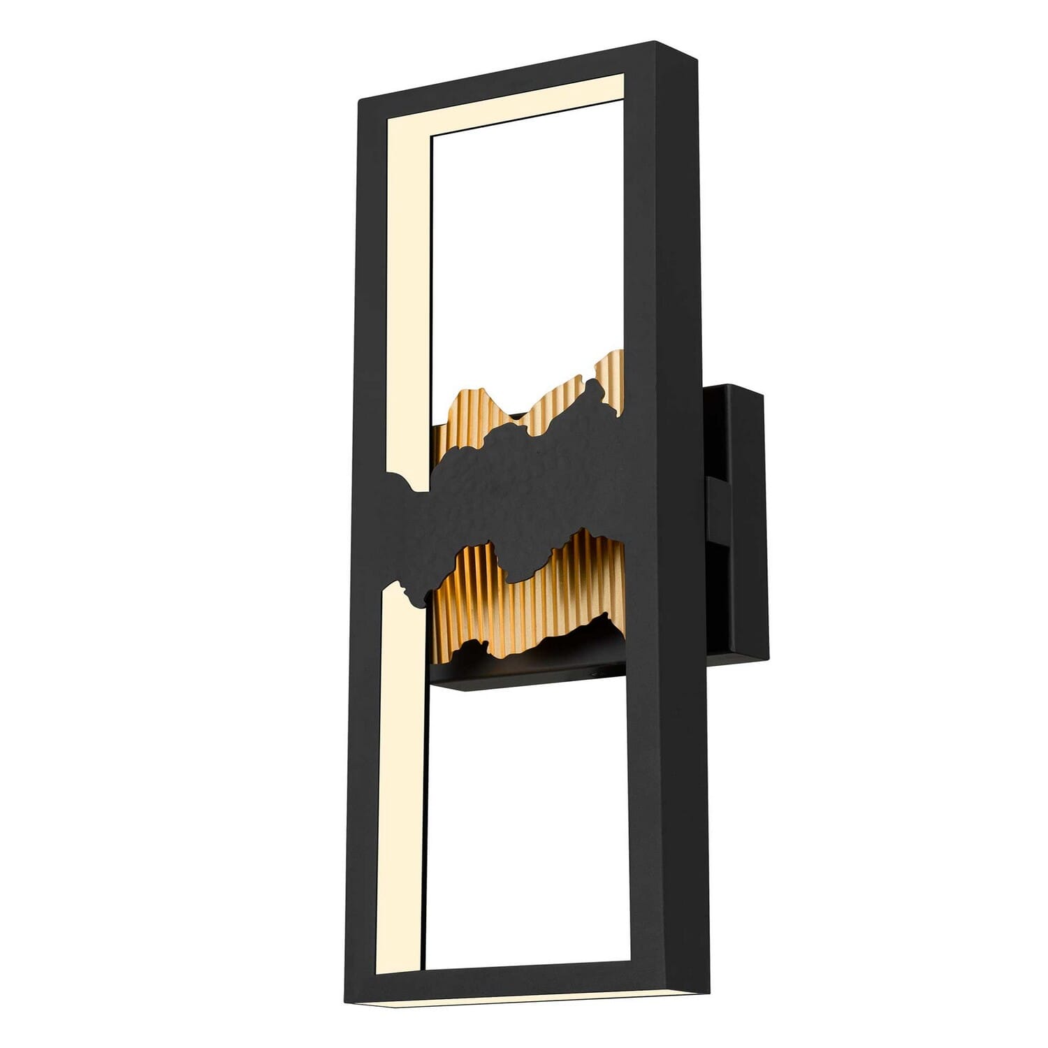 Sunrize LED Wall Sconce in Sand Black