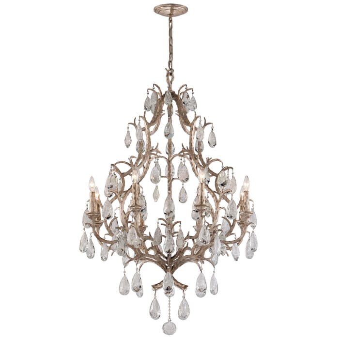 Corbett Amadeus 8-Light Traditional Chandelier in Vienna Bronze Corbett Amadeus 8-Light Traditional Chandelier in Vienna Bronze