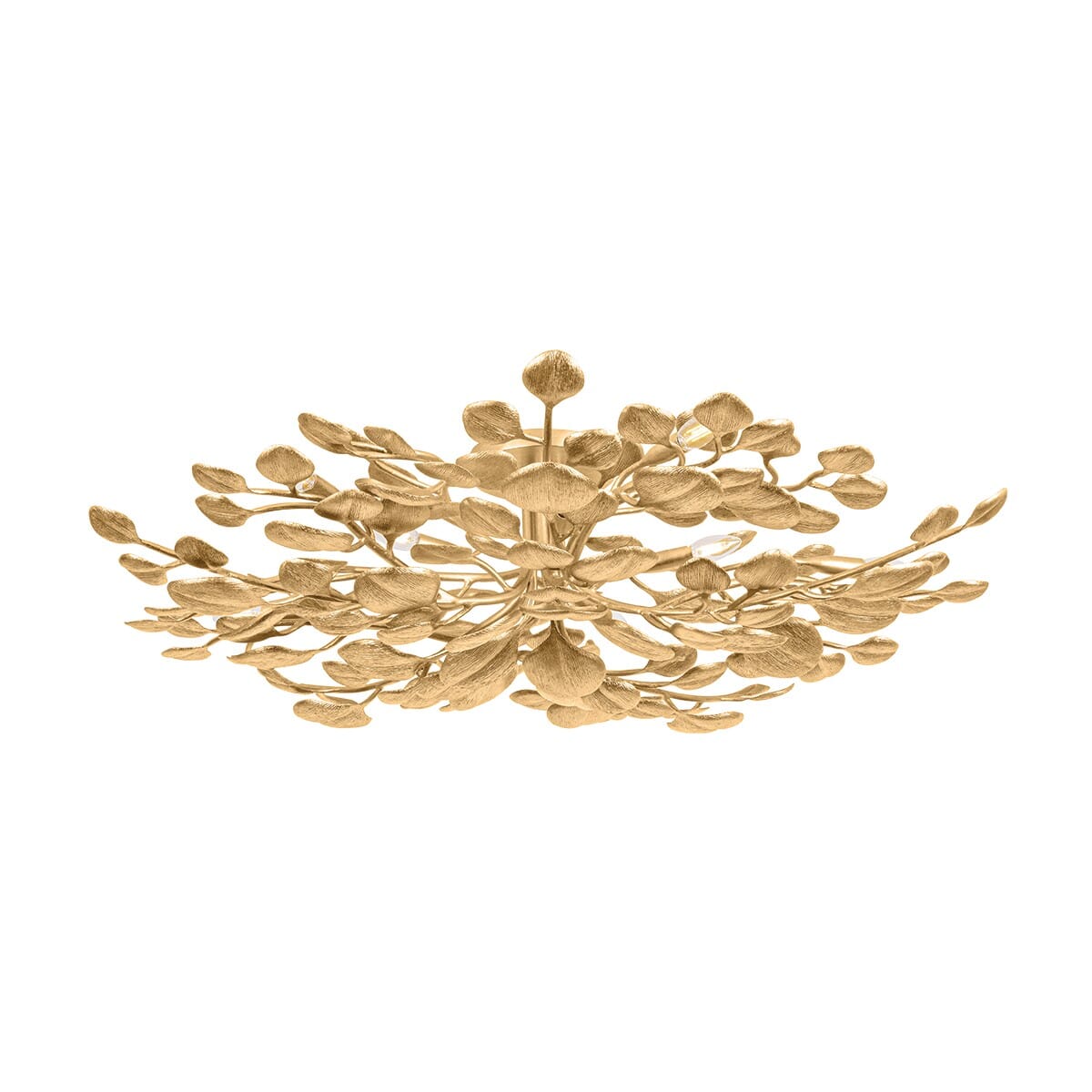 Ten Light Semi Flush Mount