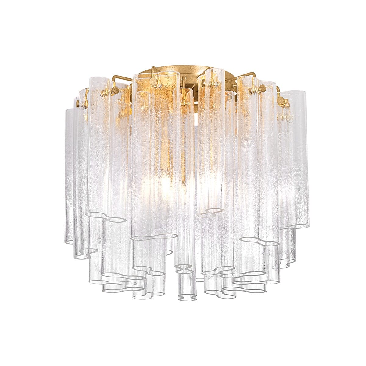 Three Light Semi Flush Mount