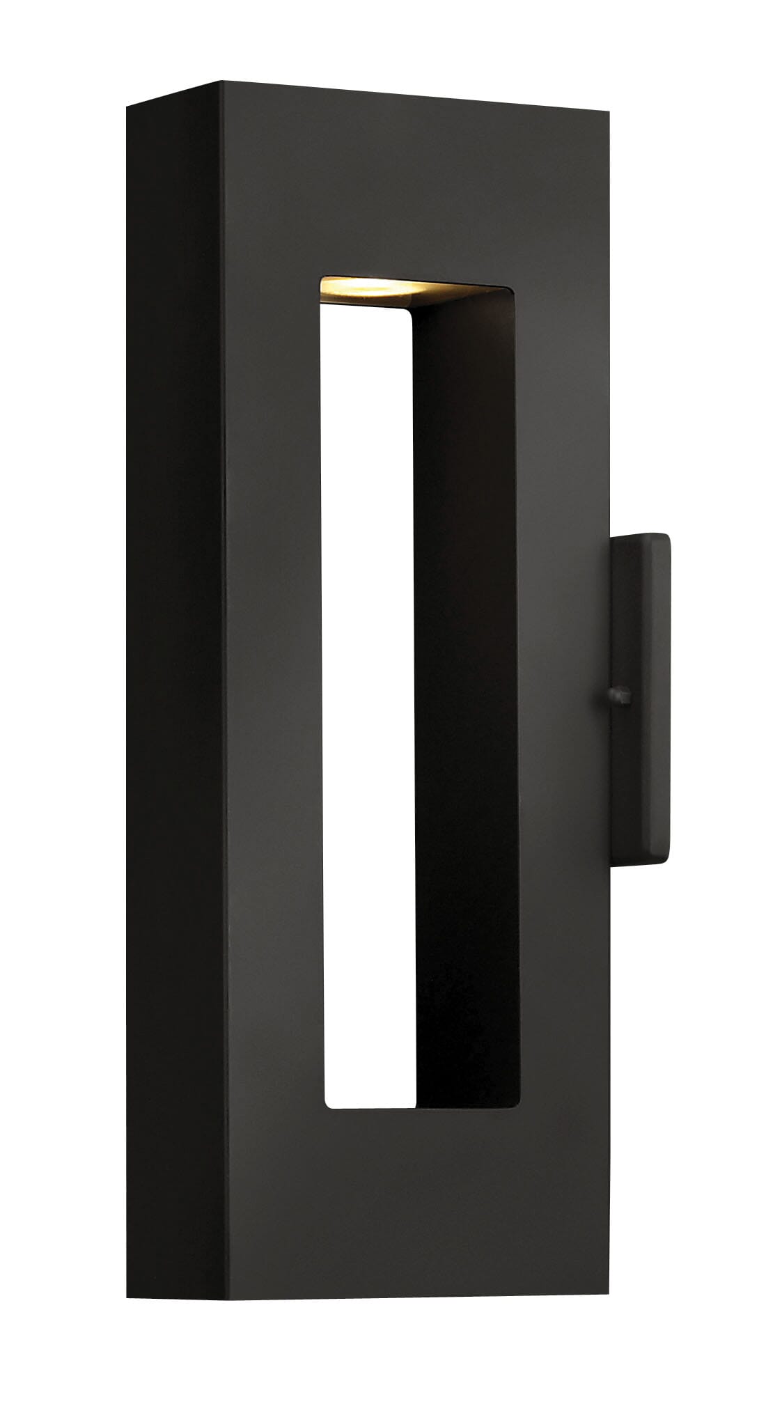 Satin Black LED Wall Mount from the Atlantis Collection