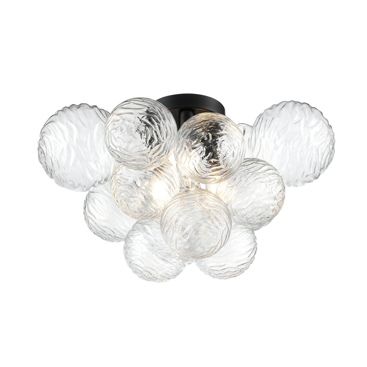 Three Light Semi-Flush Mount