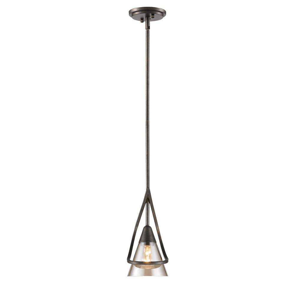 Golden Olympia Mini Pendant in Burnt Sienna