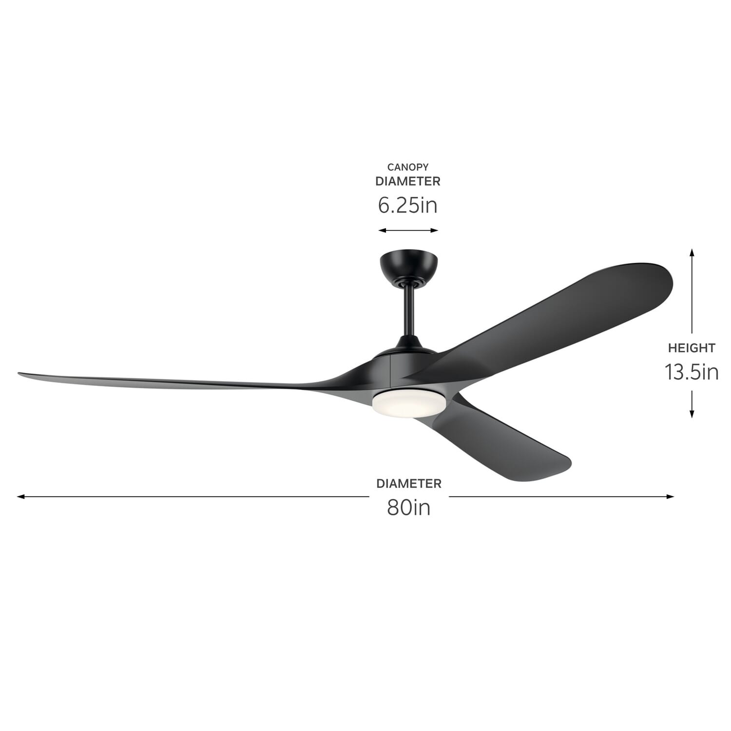 80"Ceiling Fan