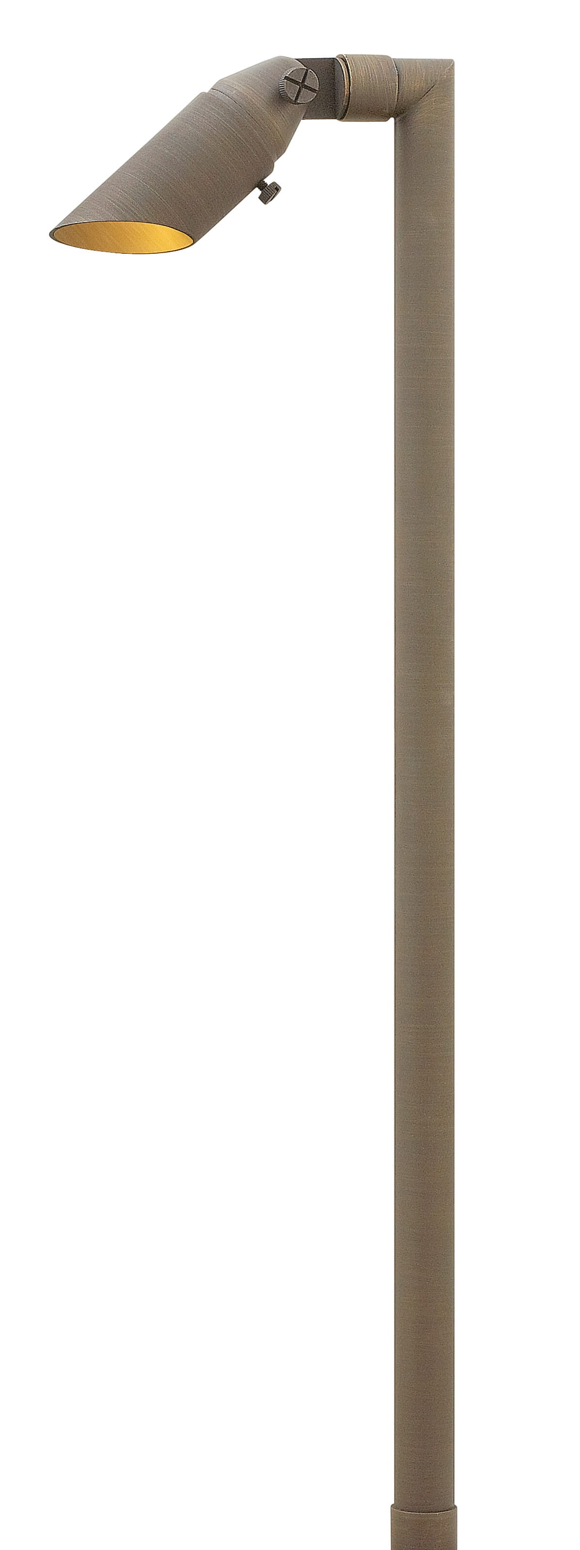 Hardy Island 1-Light Outdoor Landscape Pathway Light in Matte Bronze