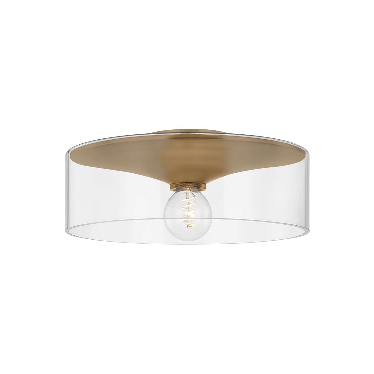 One Light Flush Mount