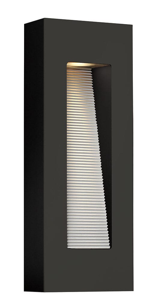 Satin Black LED Wall Mount from the Luna Collection