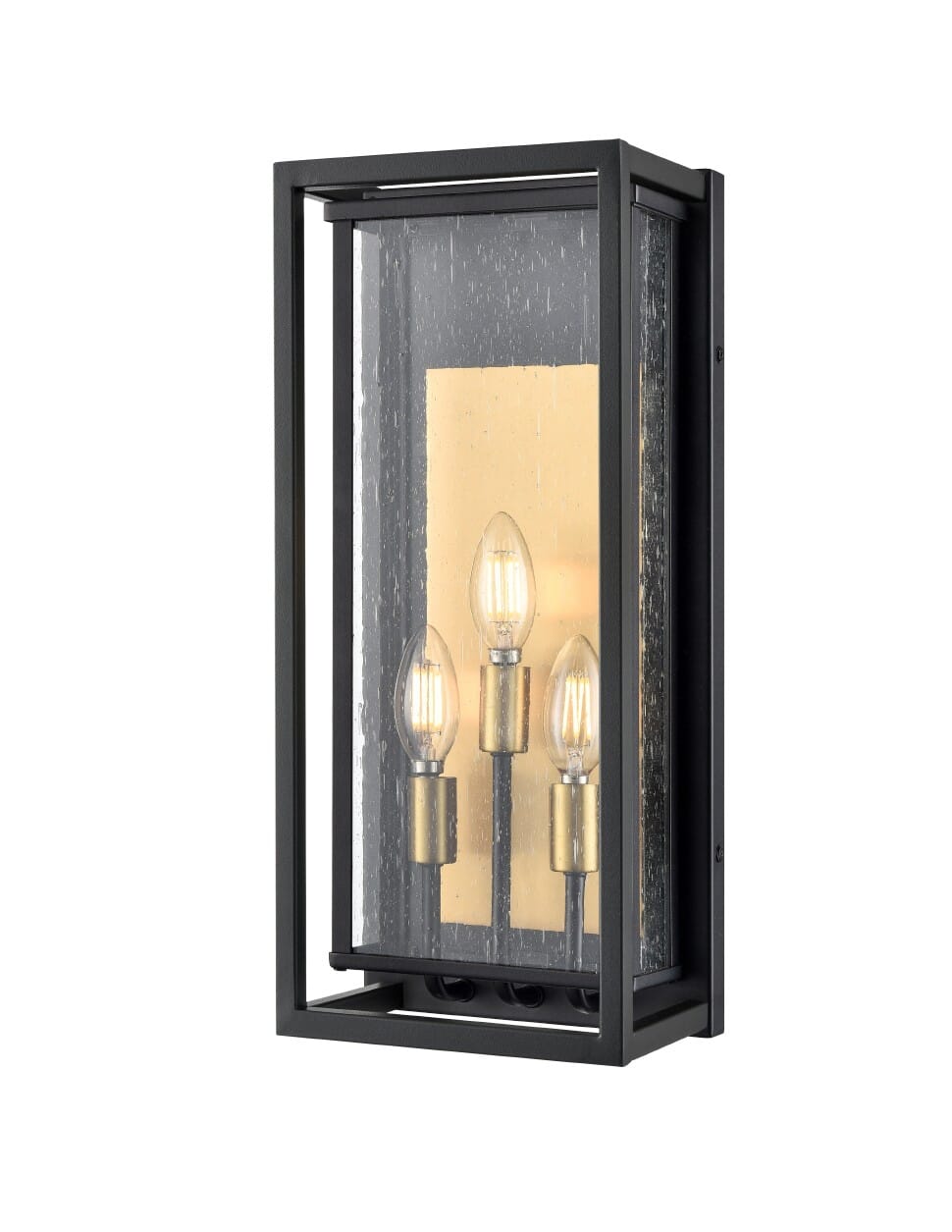 Three Light Wall Sconce
