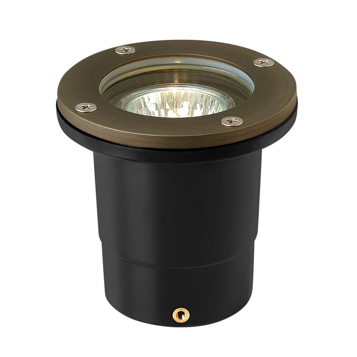 Hinkley Hardy Island 1-Light Outdoor Landscape Well in Matte Bronze Hinkley Hardy Island 1-Light Outdoor Landscape Well in Matte Bronze