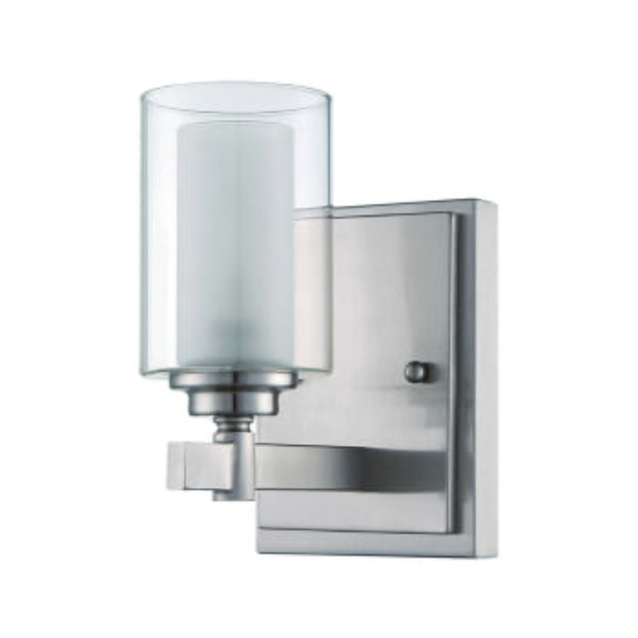 Craftmade Celeste 8" Wall Sconce in Brushed Polished Nickel Craftmade Celeste 8" Wall Sconce in Brushed Polished Nickel