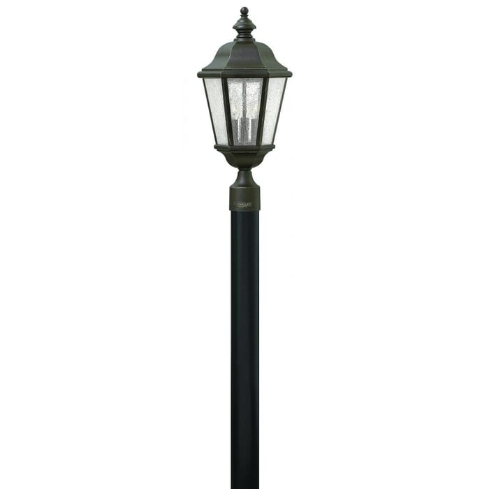 Hinkley Edgewater 3-Light Outdoor Post Top Pier Mount in Oil Rubbed Bronze Hinkley Edgewater 3-Light Outdoor Post Top Pier Mount in Oil Rubbed Bronze