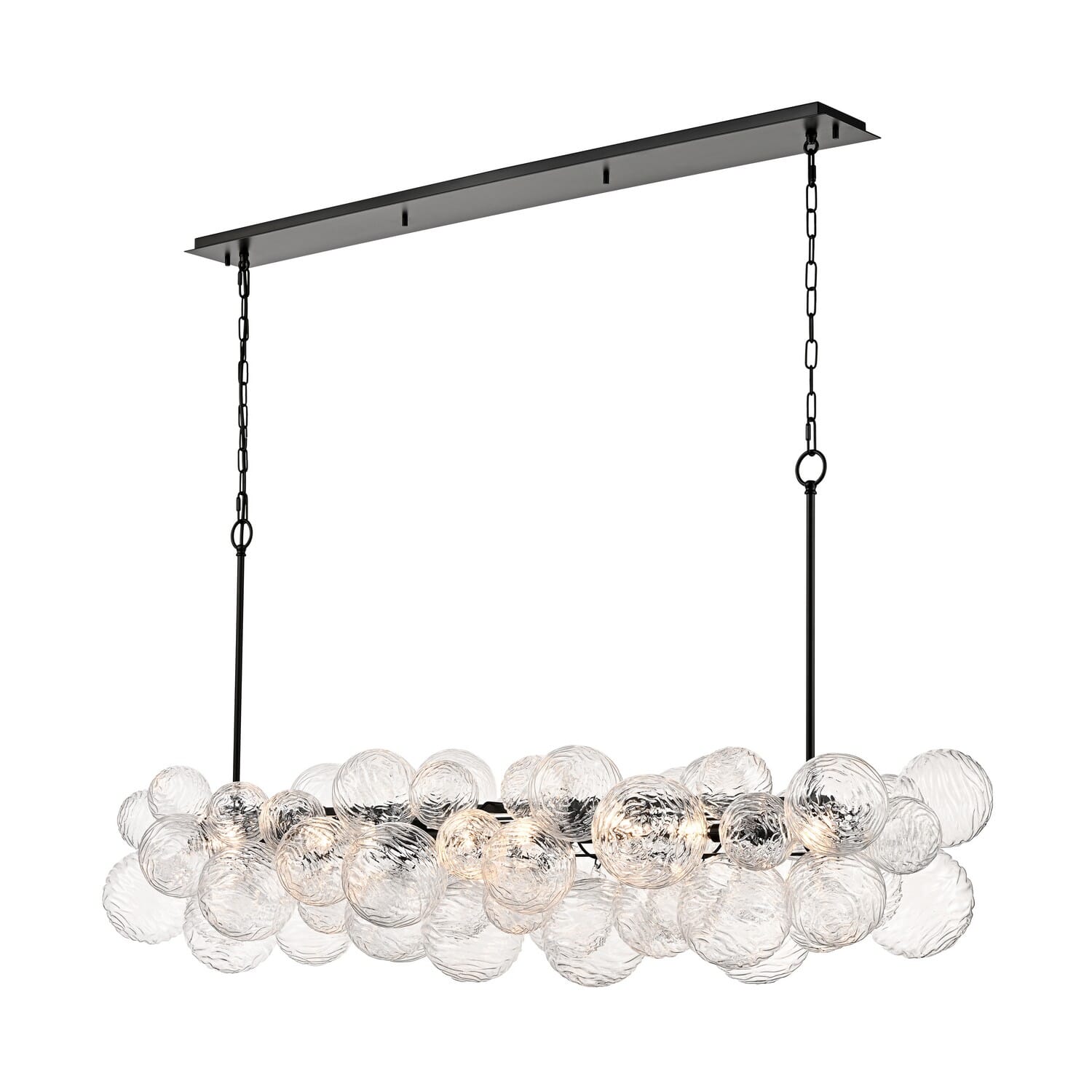 Eight Light Linear Pendant