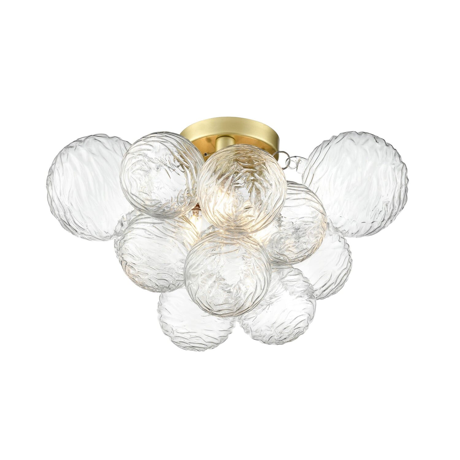 Three Light Semi-Flush Mount