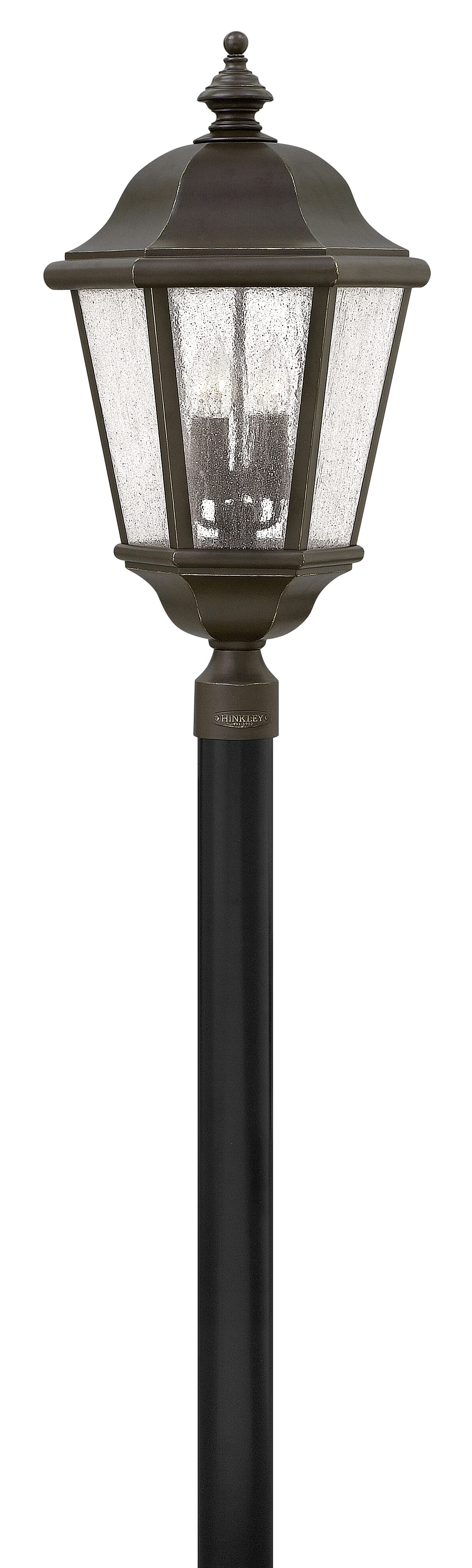 Oil Rubbed Bronze LED Post Mount from the Edgewater Collection