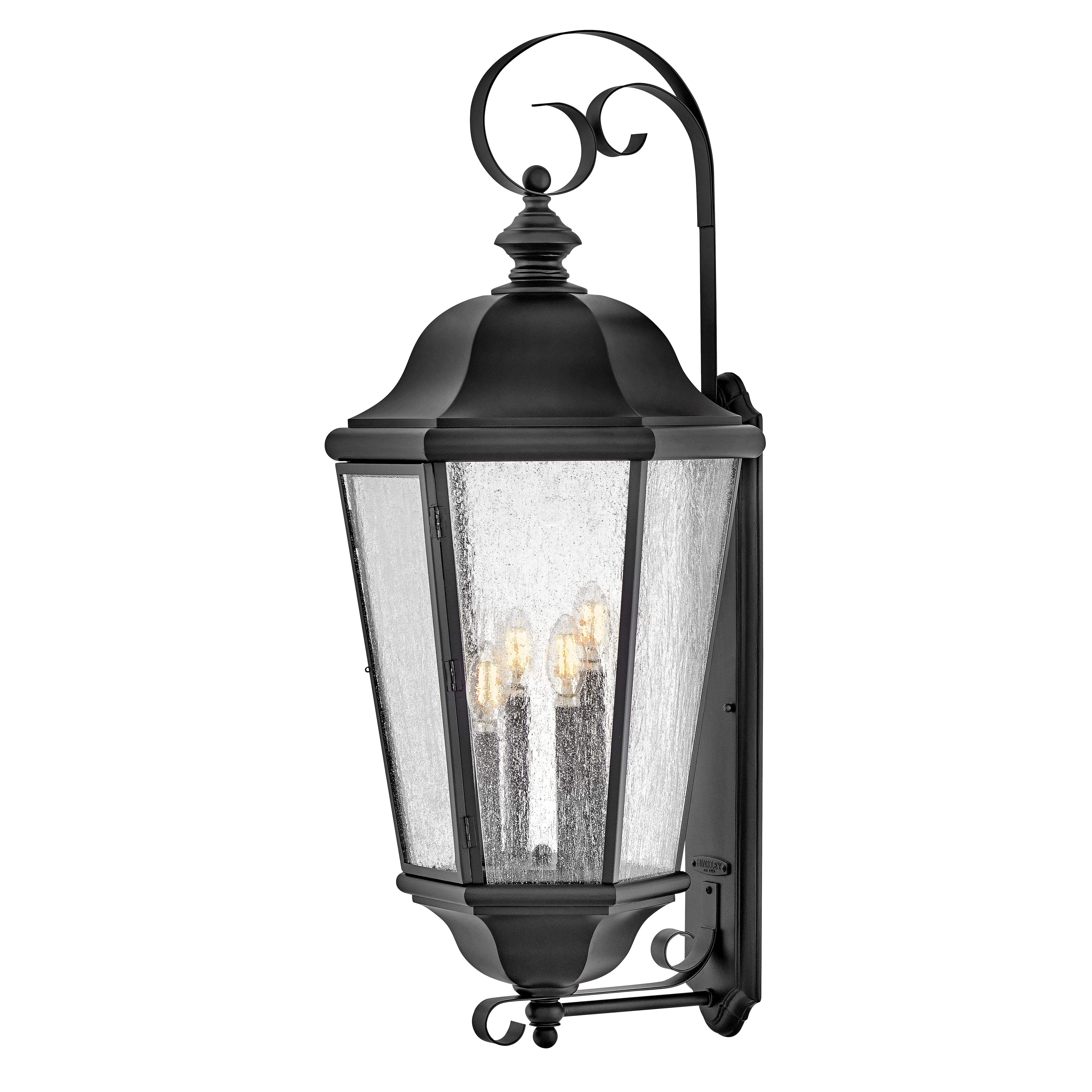 Black LED Outdoor Wall Mount from the Edgewater Collection