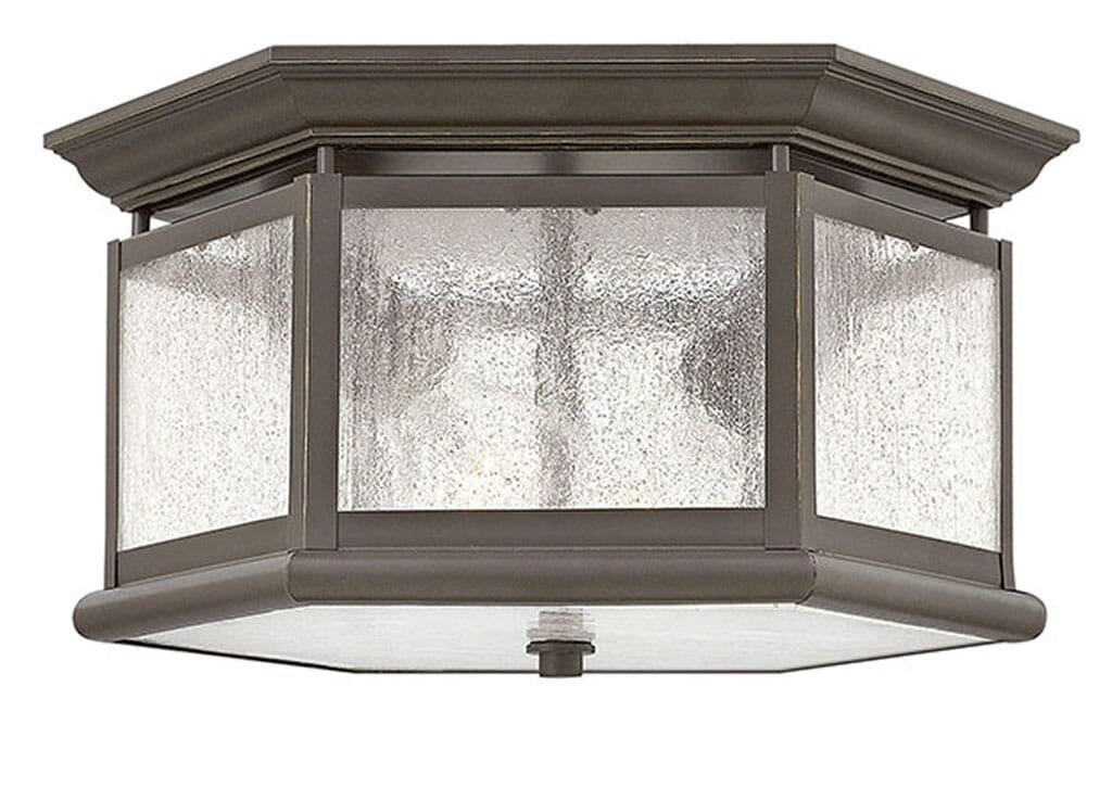 Oil Rubbed Bronze LED Flush Mount from the Edgewater Collection