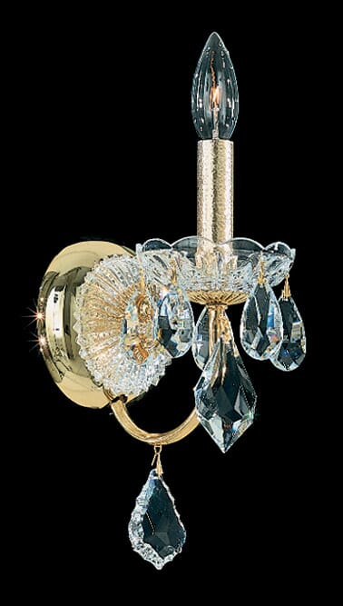 Century 1-Light Wall Sconce in Silver