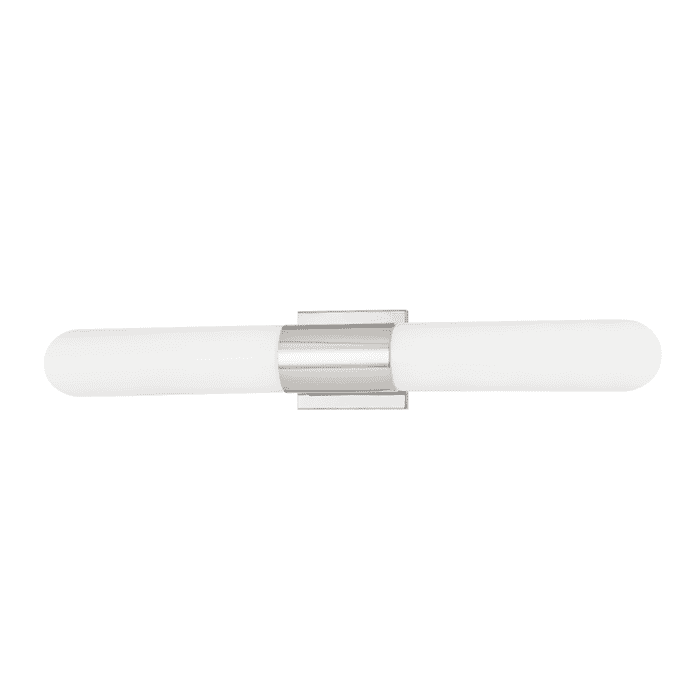 Hudson Valley Carlin 2-Light Wall Sconce in Polished Nickel Hudson Valley Carlin 2-Light Wall Sconce in Polished Nickel