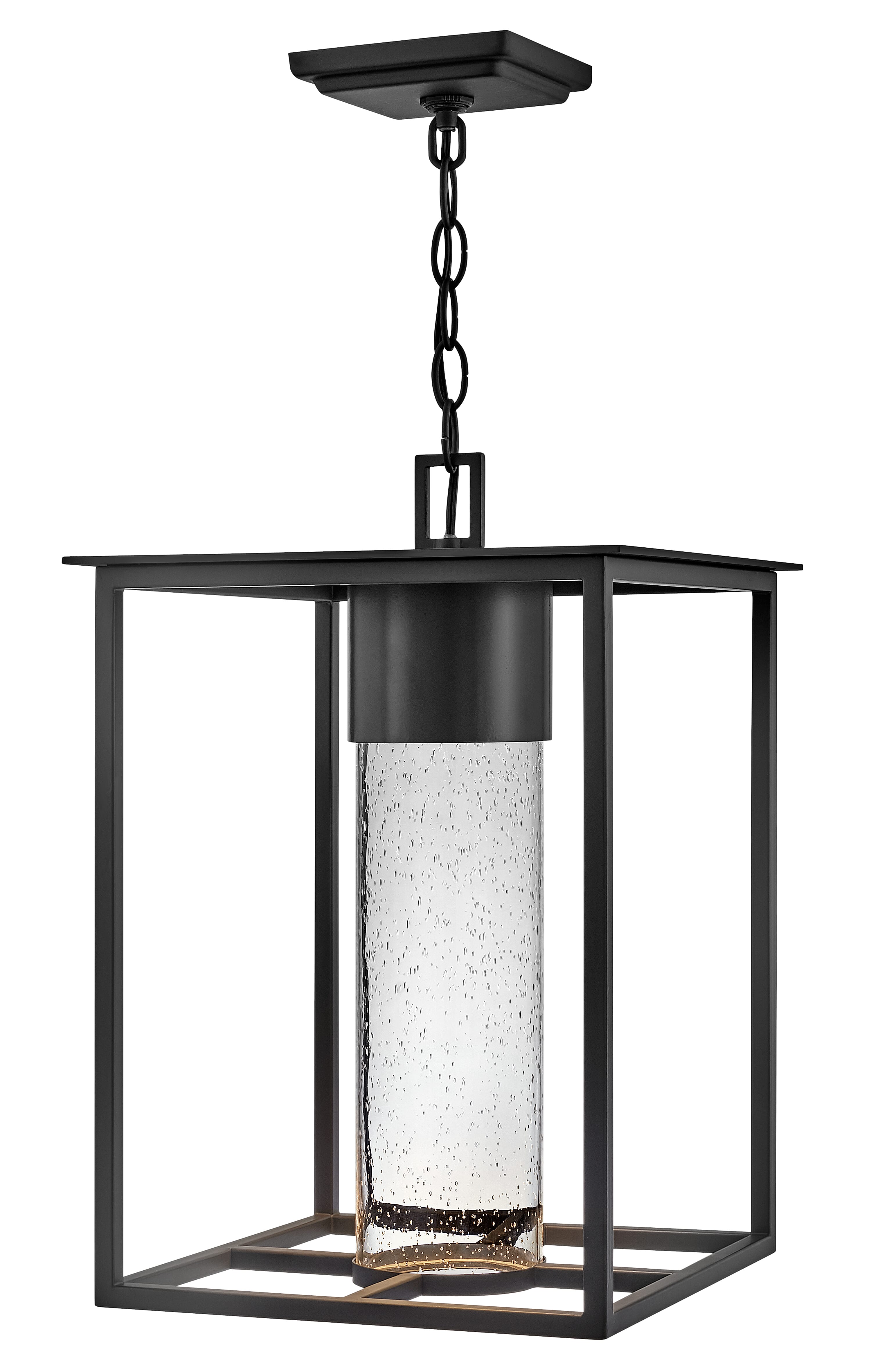 Black LED Hanging Lantern from the Coen Collection