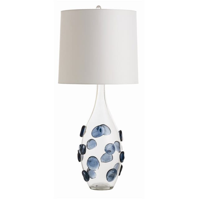 Arteriors Edge 33 5 Table Lamp In, Tall Clear Glass Table Lamps