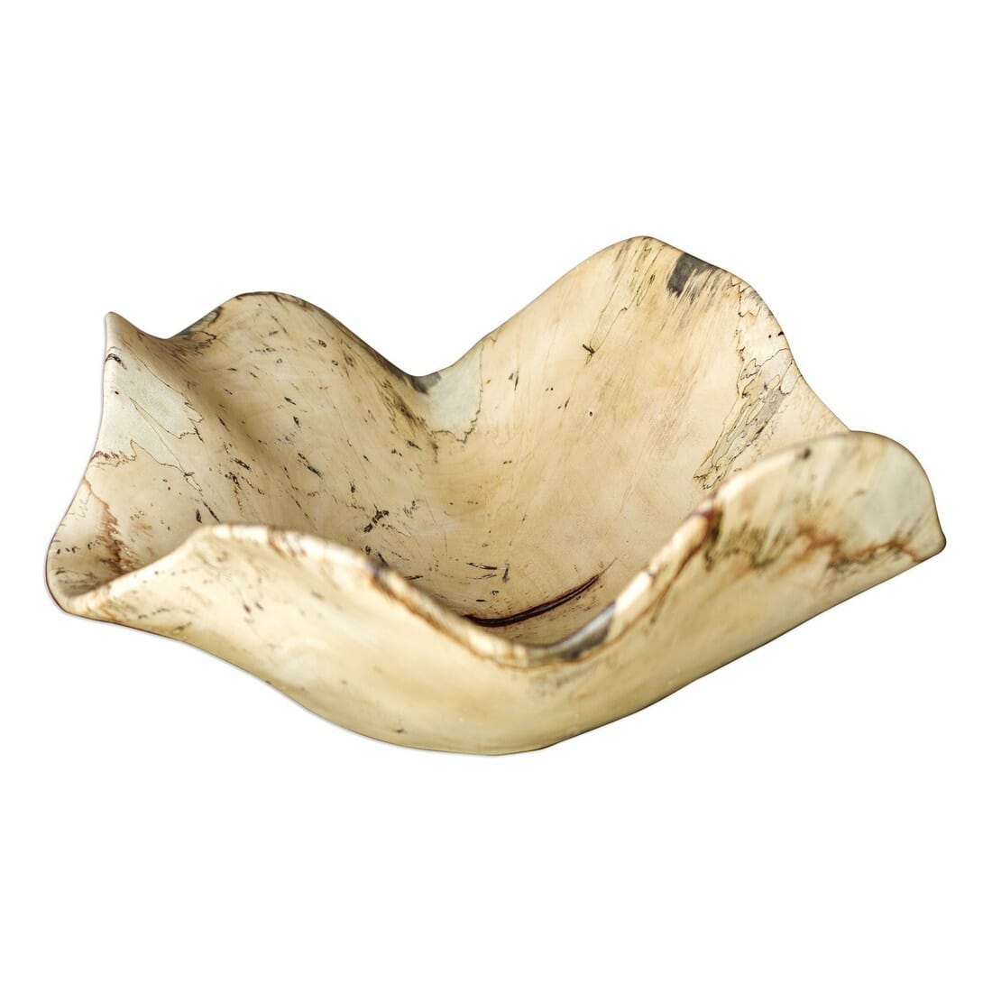 Uttermost Tamarine 15.75" Wood Bowl in Natural Raw Wood