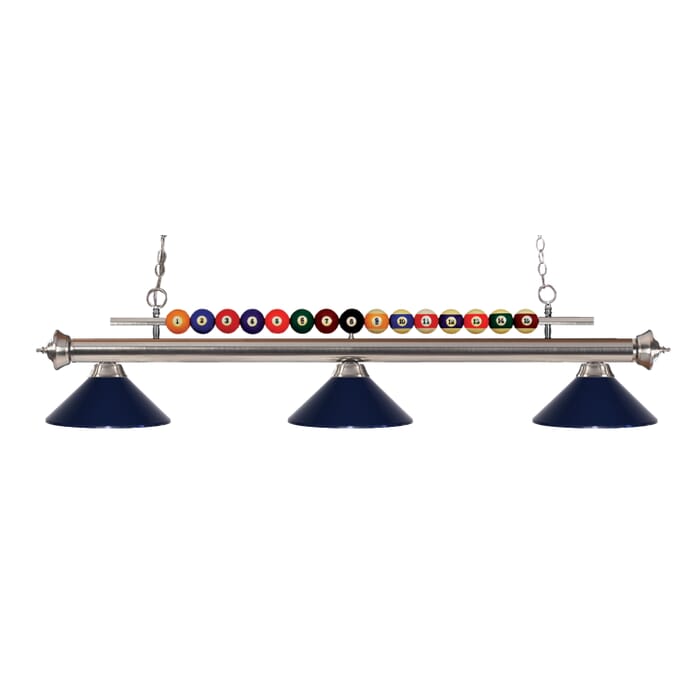 Z-Lite Shark 3-Light Linear Pendant Light In Brushed Nickel Z-Lite Shark 3-Light Linear Pendant Light In Brushed Nickel