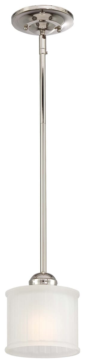 1730 Series 6" Pendant Light in Polished Nickel