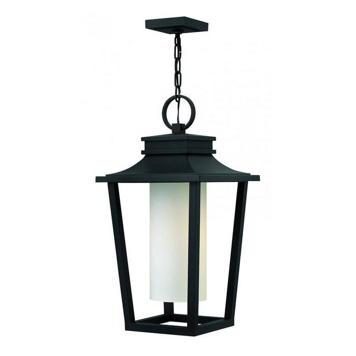 Hinkley Sullivan 1-Light Outdoor Hanging Light in Black Hinkley Sullivan 1-Light Outdoor Hanging Light in Black