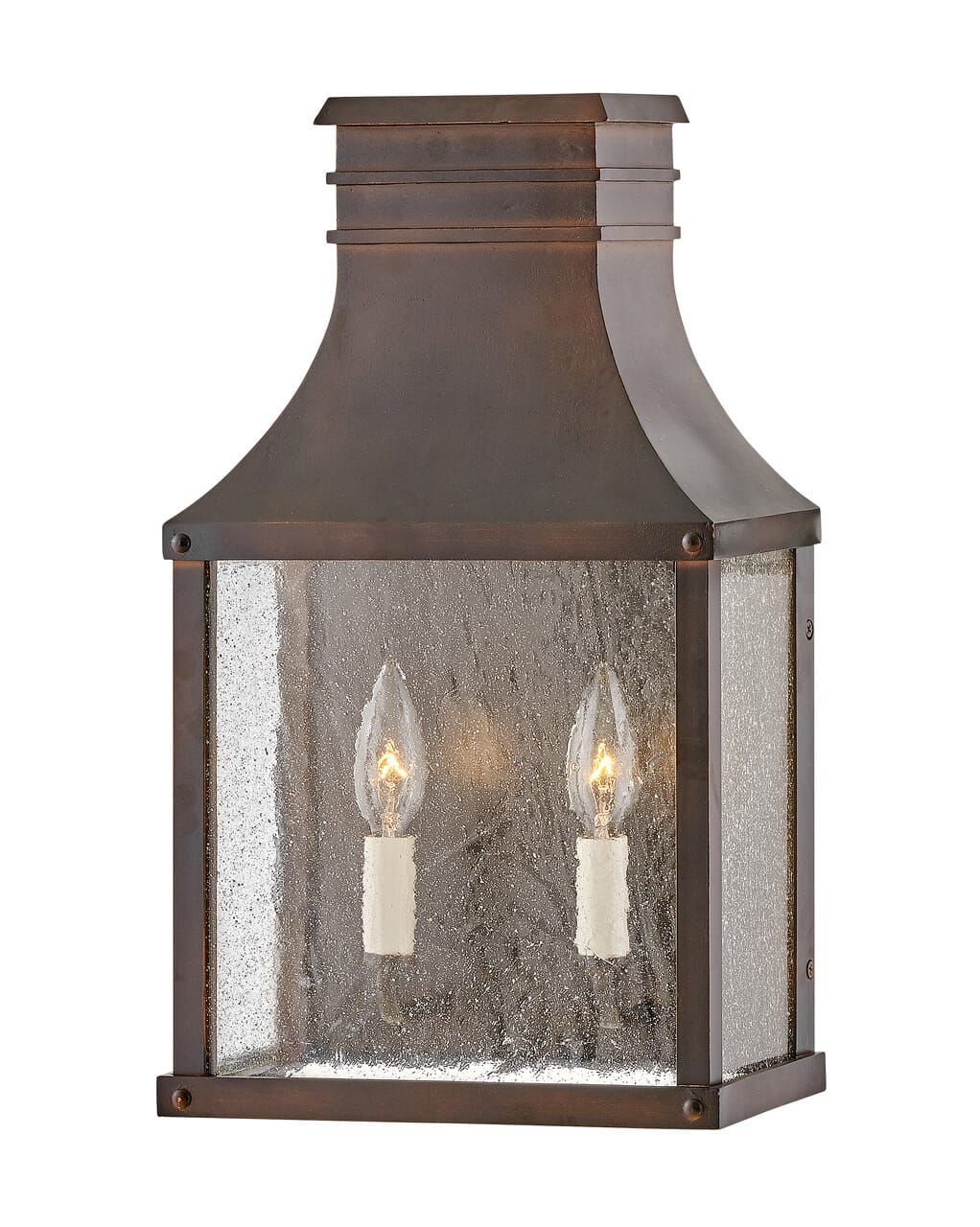 Beacon Hill 2-Light Outdoor Light In Blackened Copper