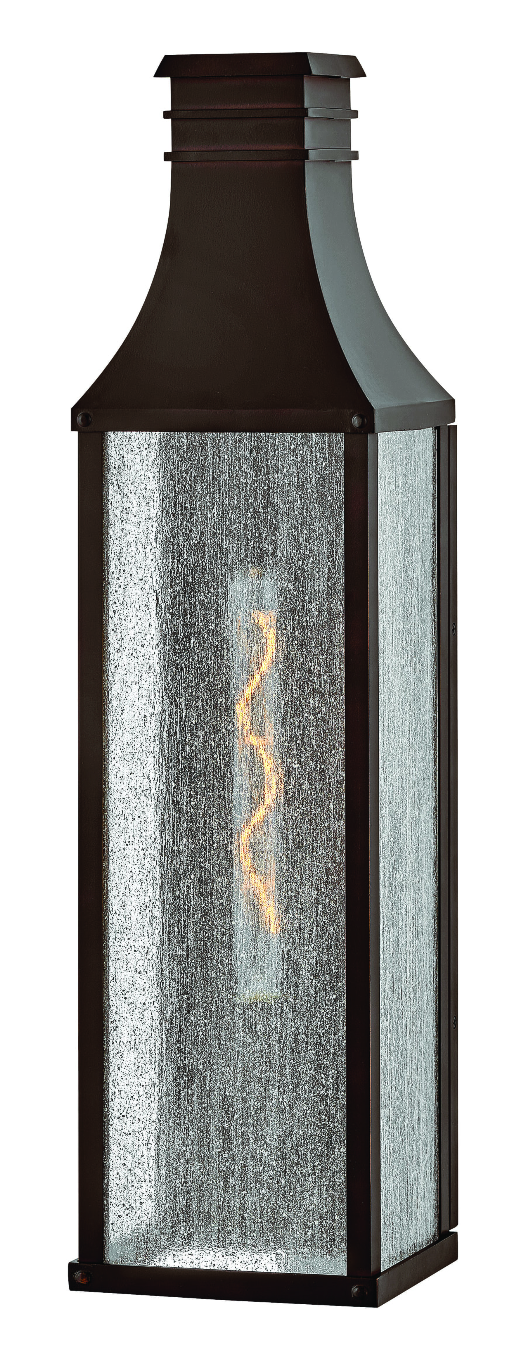 Blackened Copper LED Wall Mount from the Beacon Hill Collection